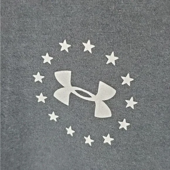 Under Armour Freedom Flag Black T-Shirt - Picture 3 of 4